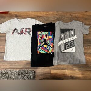 { air jordan } boys tshirts, set of 3